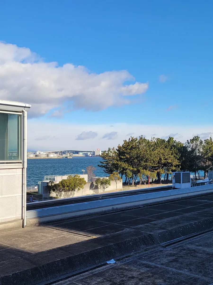 The waterfront near Cosmosquare Station, Osaka