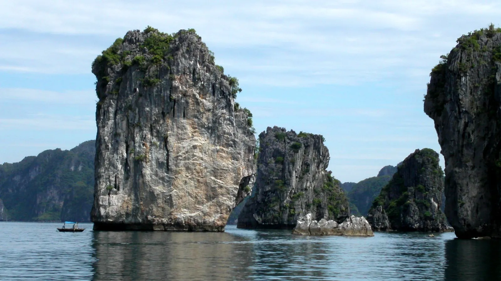 Limestone karsts of Ha Long Bay, Vietnam