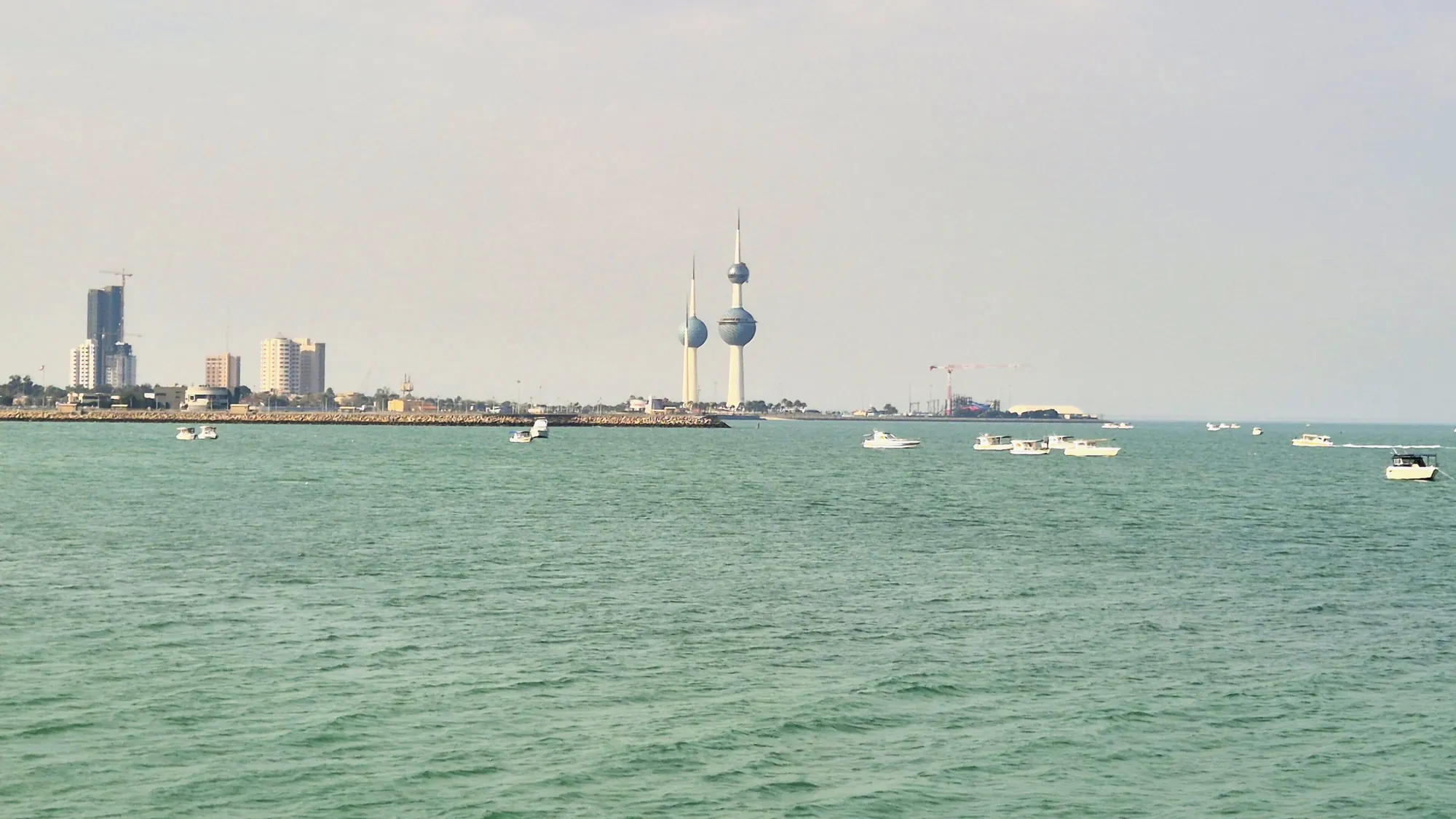 Kuwait Towers over the Gulf, Kuwait City