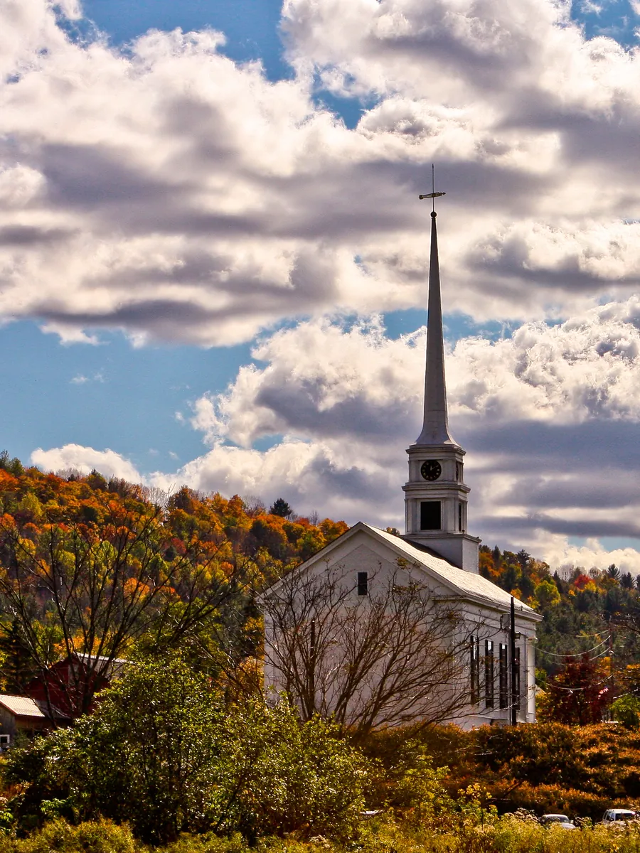 Fall colour in New England