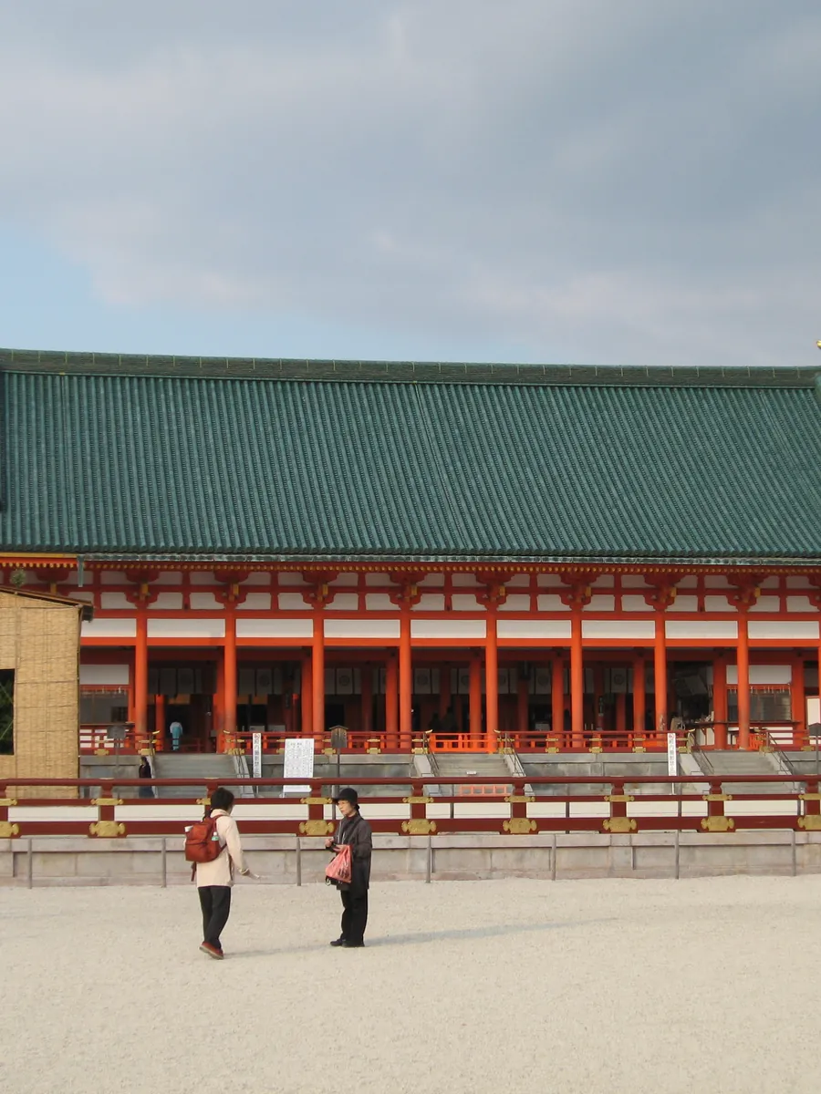 The Daigokuden hall of Heian Shrine, Kyoto