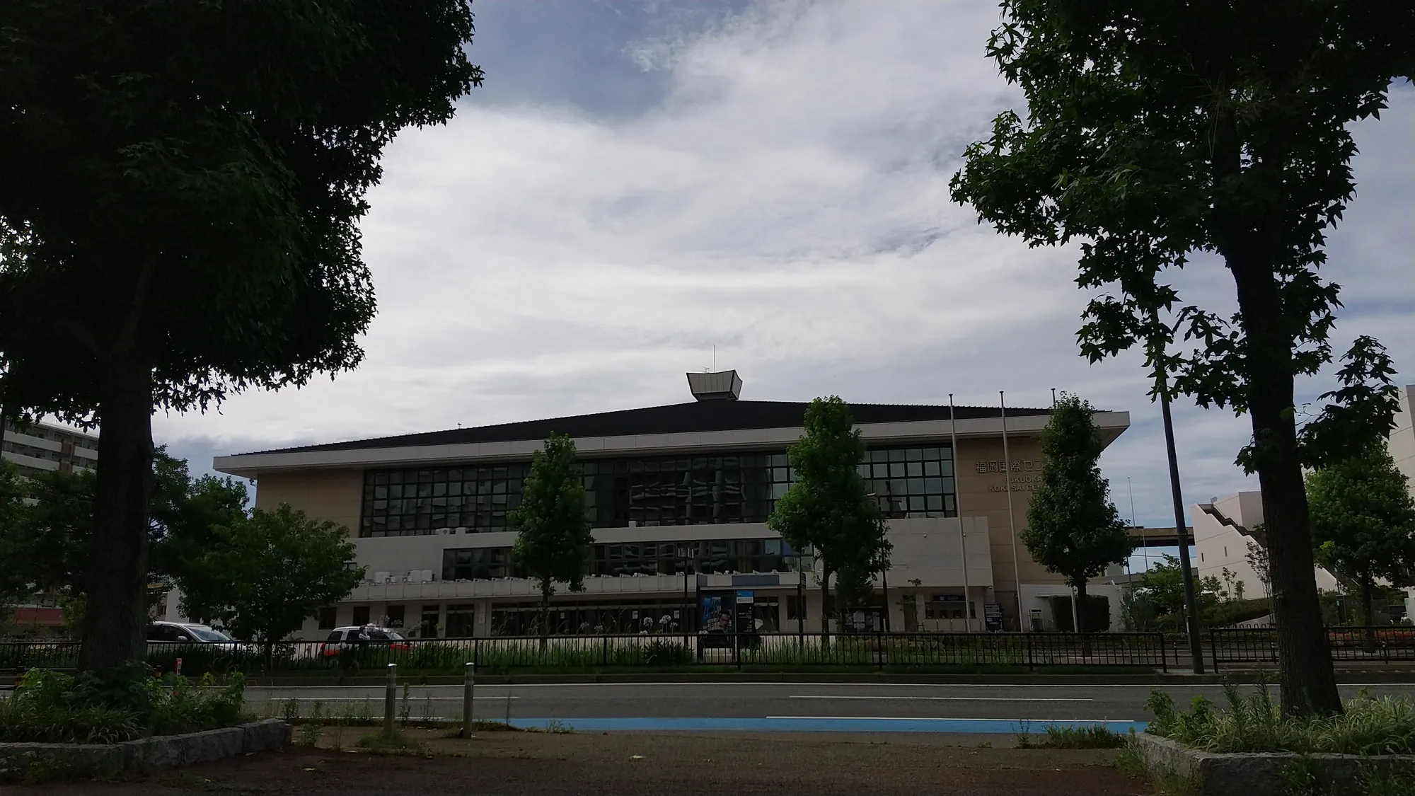 Fukuoka Kokusai Center, venue of the Kyushu Basho