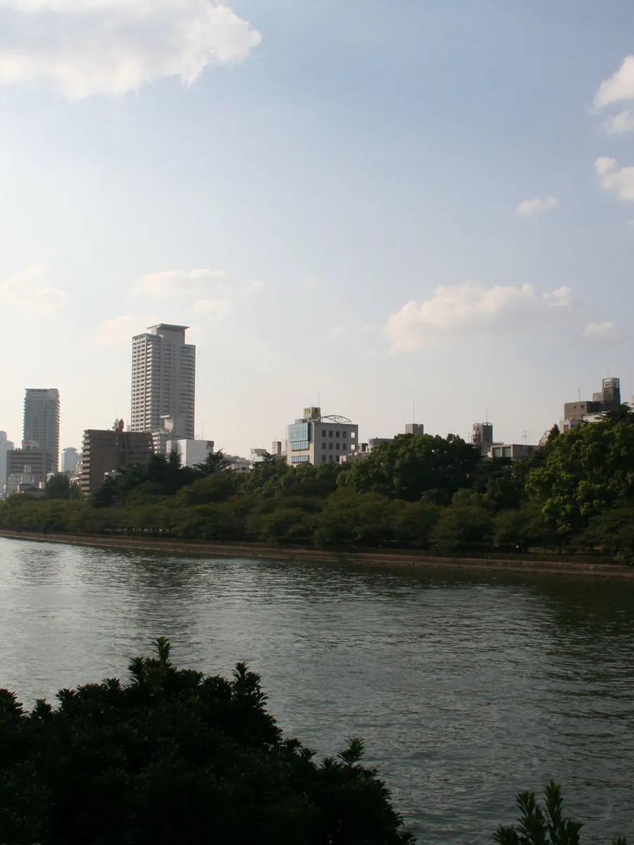 The Okawa River in Osaka